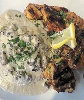 Viande et champignons