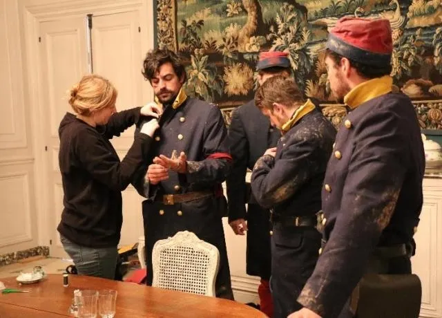 Pres D Argentan Tournage D Un Film Sur La Guerre De 1870 Diaporama Alencon Alencon Maville Com