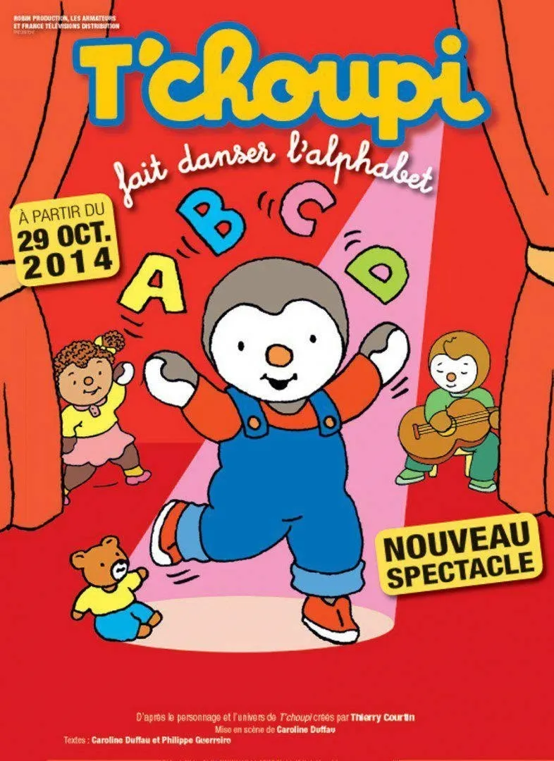 Tchoupi Fait Danser Lalphabet Angersmavillecom - 