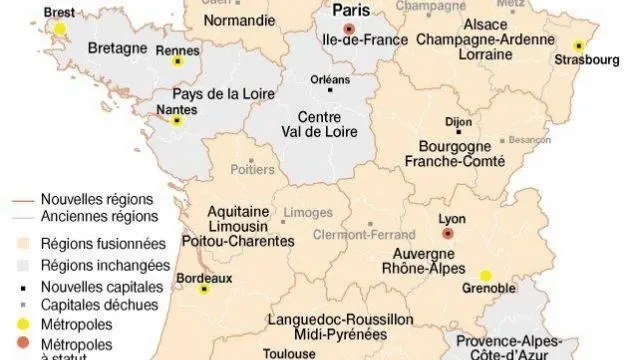 Nouvelles Regions Ce Qui Va Changer A Partir De 16 Poitiers Maville Com