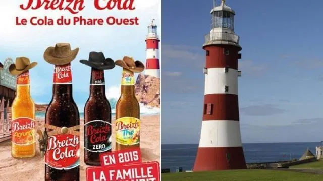 Le Phare Breton Dans La Pub Du Breizh Cola Est Il Anglais Brest Maville Com