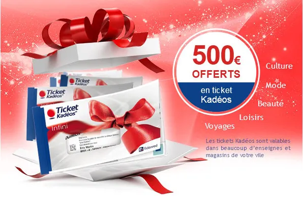 Recevez Les Bons Plans De Maville Et 500 En Cheque Cadeaux Kadeos Redon Maville Com