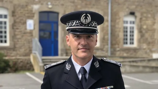 photo le commissaire guillaume catherine, nouveau patron des policiers malouins. &copy; ouest-france
