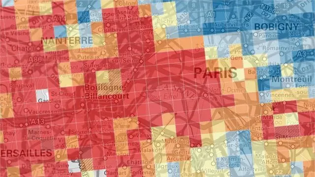 Carte Quel Est Le Niveau De Vie Moyen Dans Votre Quartier Paris Maville Com