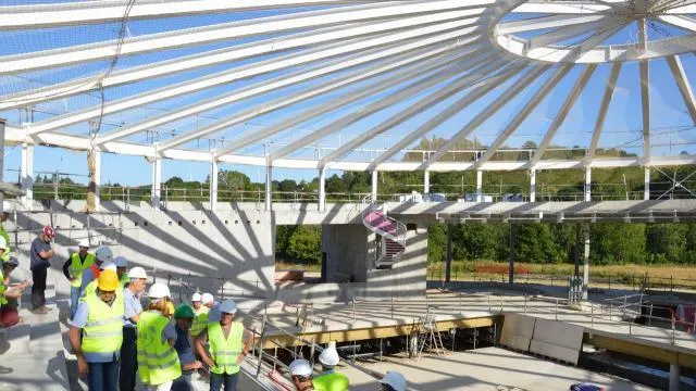 Piscine Tournesol Villeneuve D Ascq Les Travaux De La Piscine Avancent A Grands Pas Quimper Maville Com