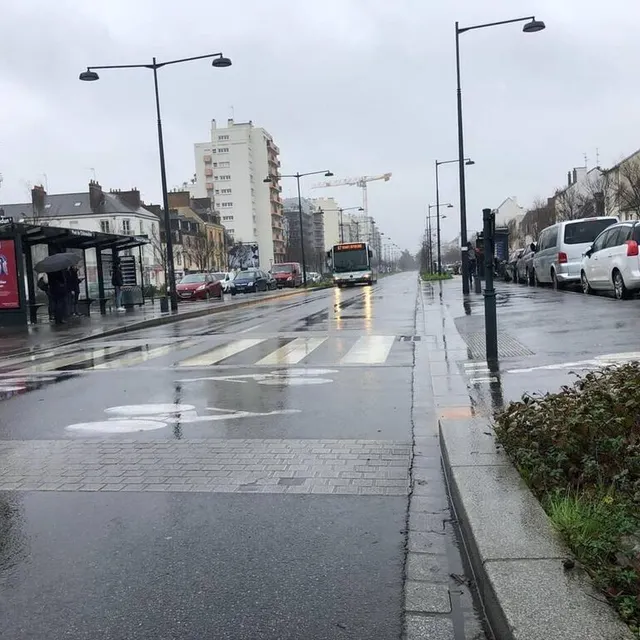 photo l’accident avait eu lieu sur ce passage piéton près du pont de châteaudun. ouest-france &copy; ouest-france