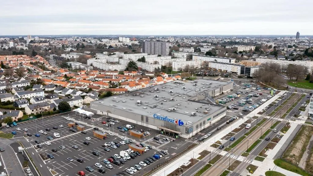 SaintHerblain. Le boulevard CharlesGautier, « grande