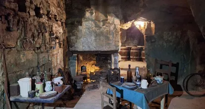 photo  véritable reconstitution du temps passé, la cave vivante du champignon rouvrira le 1er avril prochain. 